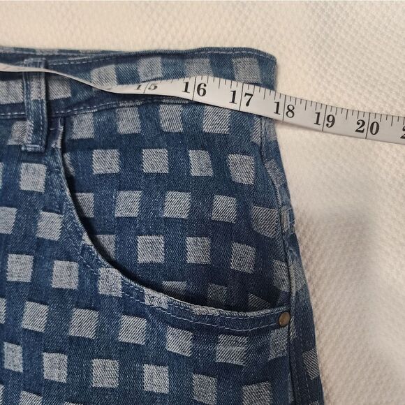 Molly Bracken Printed Denim MiniSkirt for Women - Picture 9 of 10